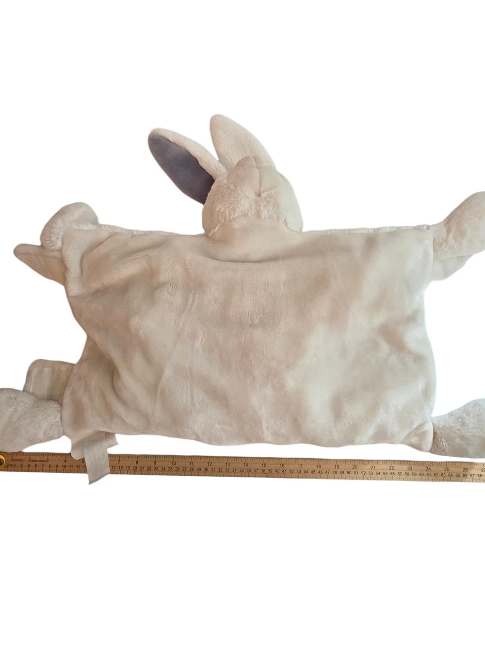 Little Miracles Snuggle Me Bunny Plush Foldable Pillow Retired Soft Lovey Kids‎